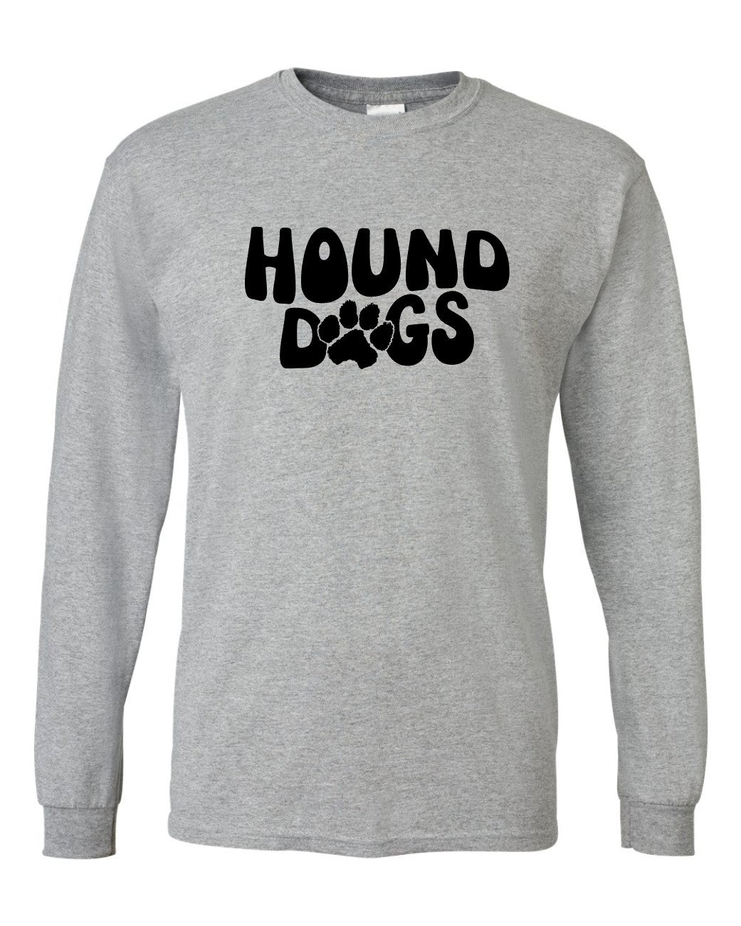 Hound Dogs Wave Basic Long Sleeve Tee