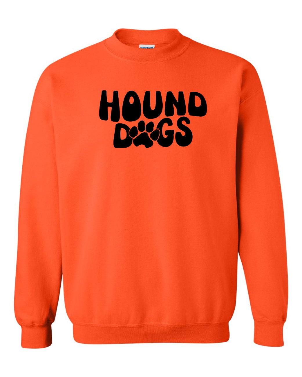 Hound Dogs Wave Basic Crewneck Sweatshirt