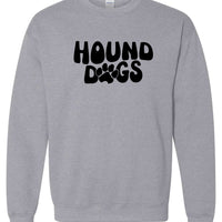 Hound Dogs Wave Basic Crewneck Sweatshirt
