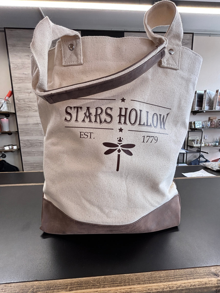Stars Hollow Canvas Resort Tote