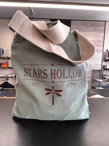 Stars Hollow Raw Edge Tote