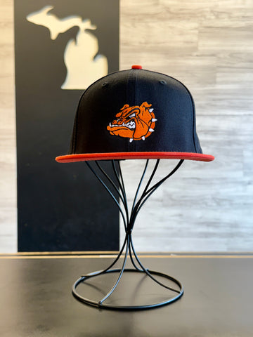Bulldog New Era 9Fifty Flat Bill Hat