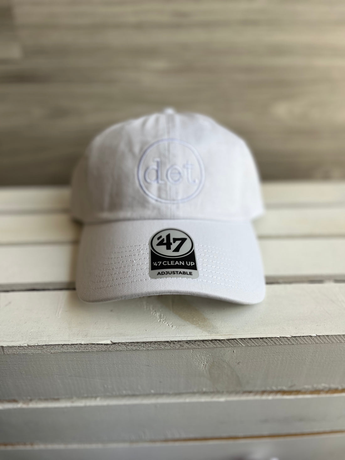 Tonal DET Print '47 Dad Cap