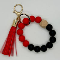 Silicone Bead Keychain