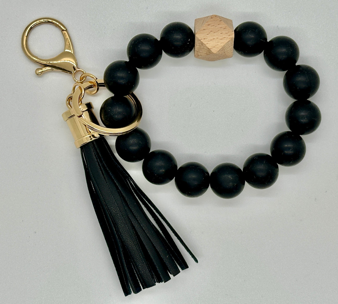 Silicone Bead Keychain