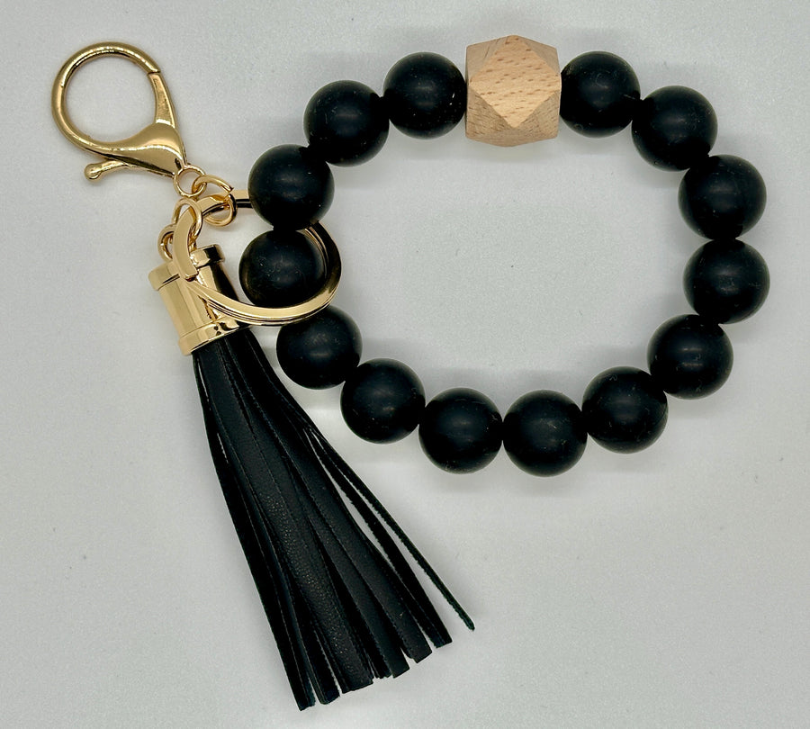 Silicone Bead Keychain