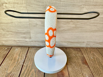 Beaded Paw Print Headband