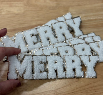 Large Christmas Patch