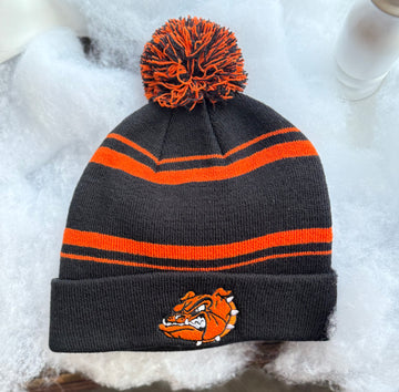 Homecoming Striped Beanie