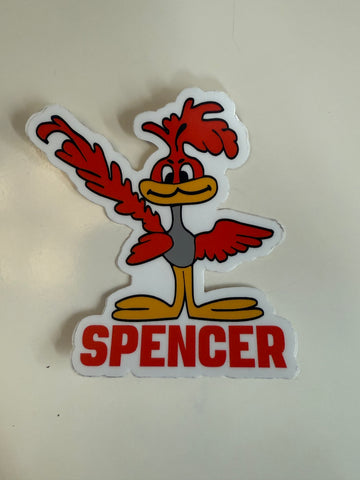 Spencer Roadrunner Decal