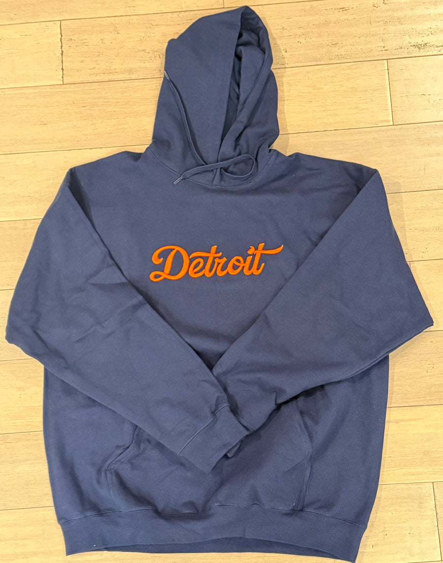 Detroit Puff Embroidered Hoodie