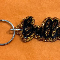 Bulldogs Acrylic Keychain