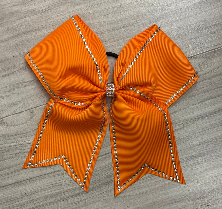 Rhinestone Edge Bow