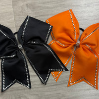 Rhinestone Edge Bow