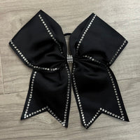 Rhinestone Edge Bow