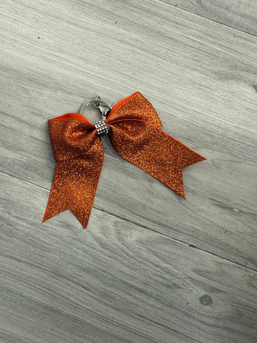 Cheer Bow Key Chain