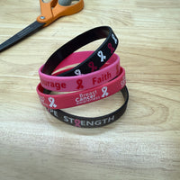 Pink Week Silicone Bracelet