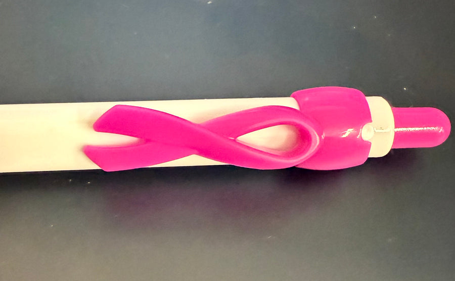 Pink Cancer Ribbon Pen