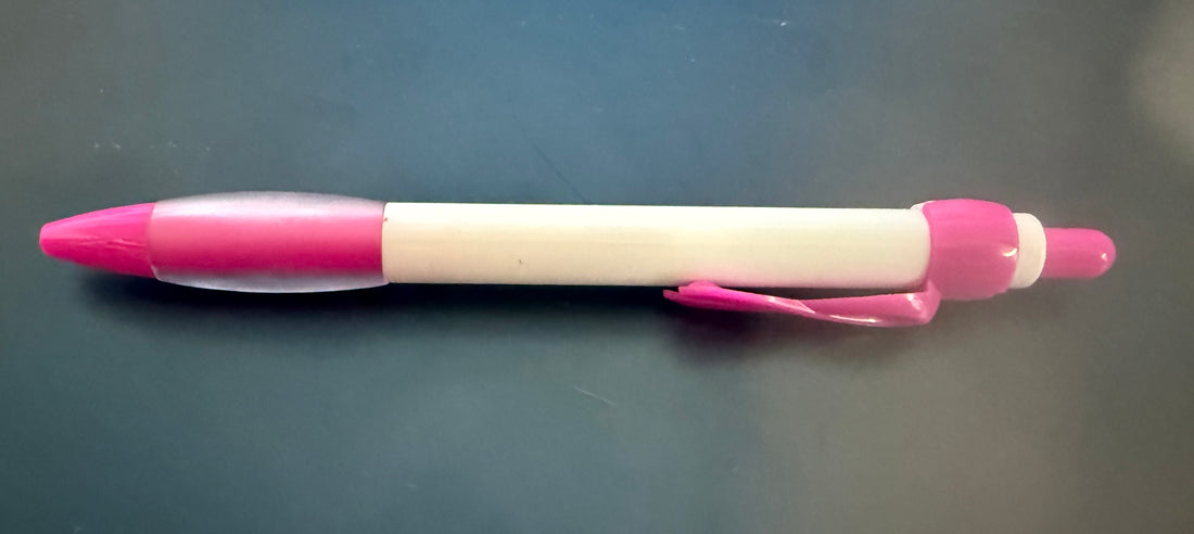 Pink Cancer Ribbon Pen