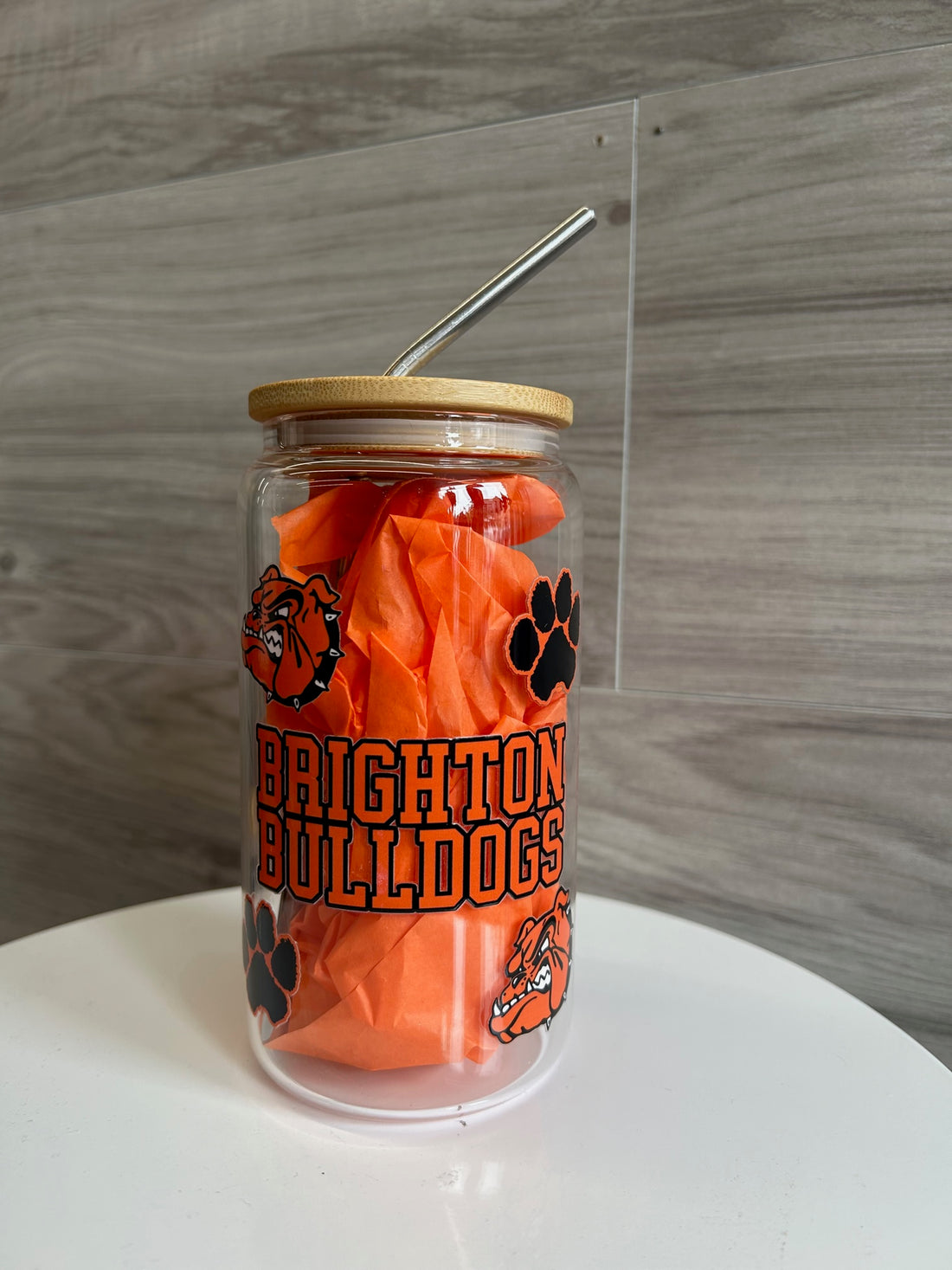 Brighton Bulldogs Glass Tumbler
