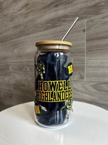 Howell Highlanders Glass Tumbler