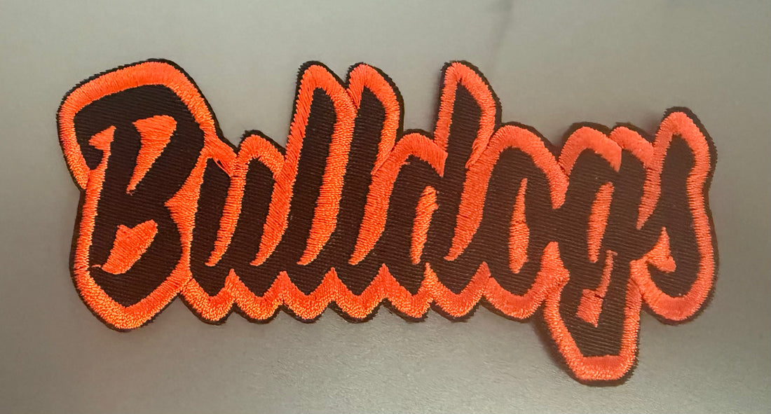 Bulldog Hat Patch