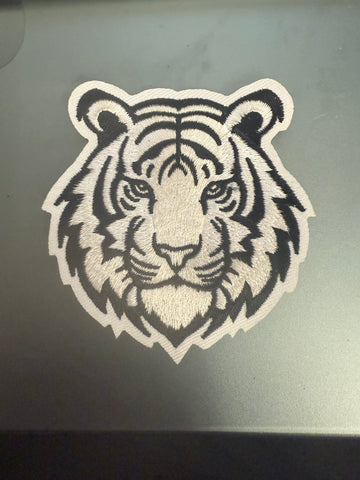 Tiger Head Hat Patch