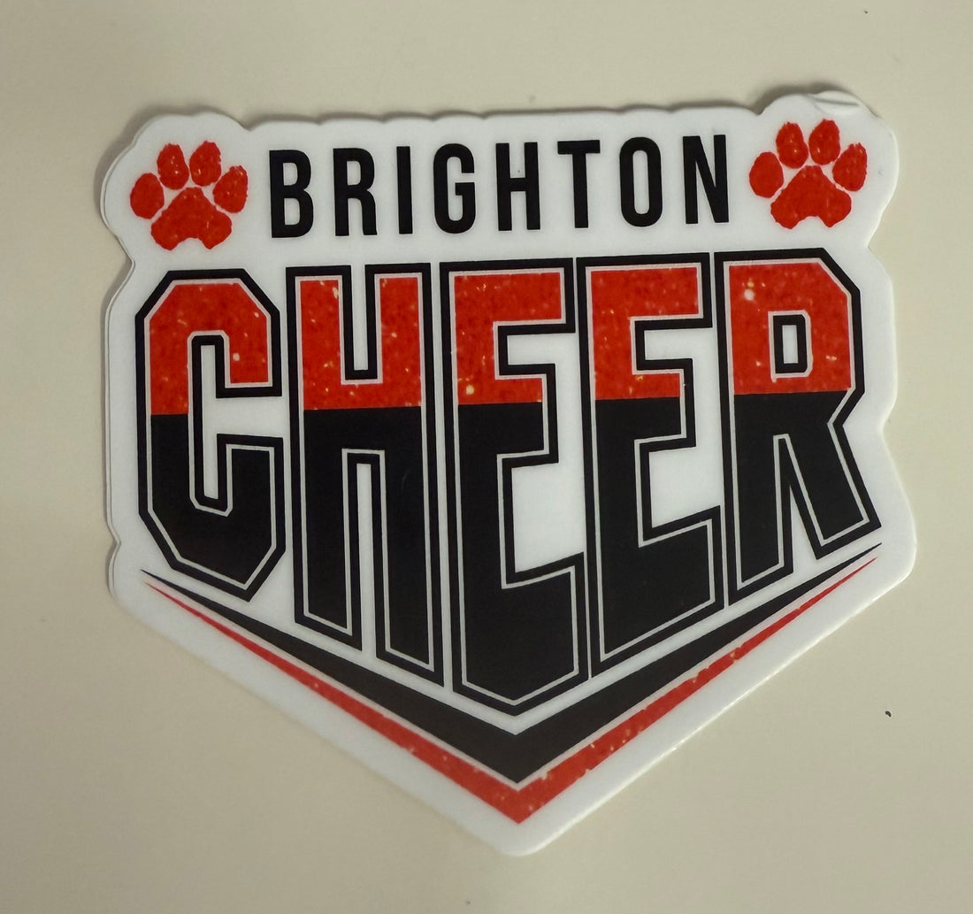 Brighton Cheer Decal