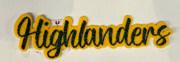 Highlanders Sequin Patch