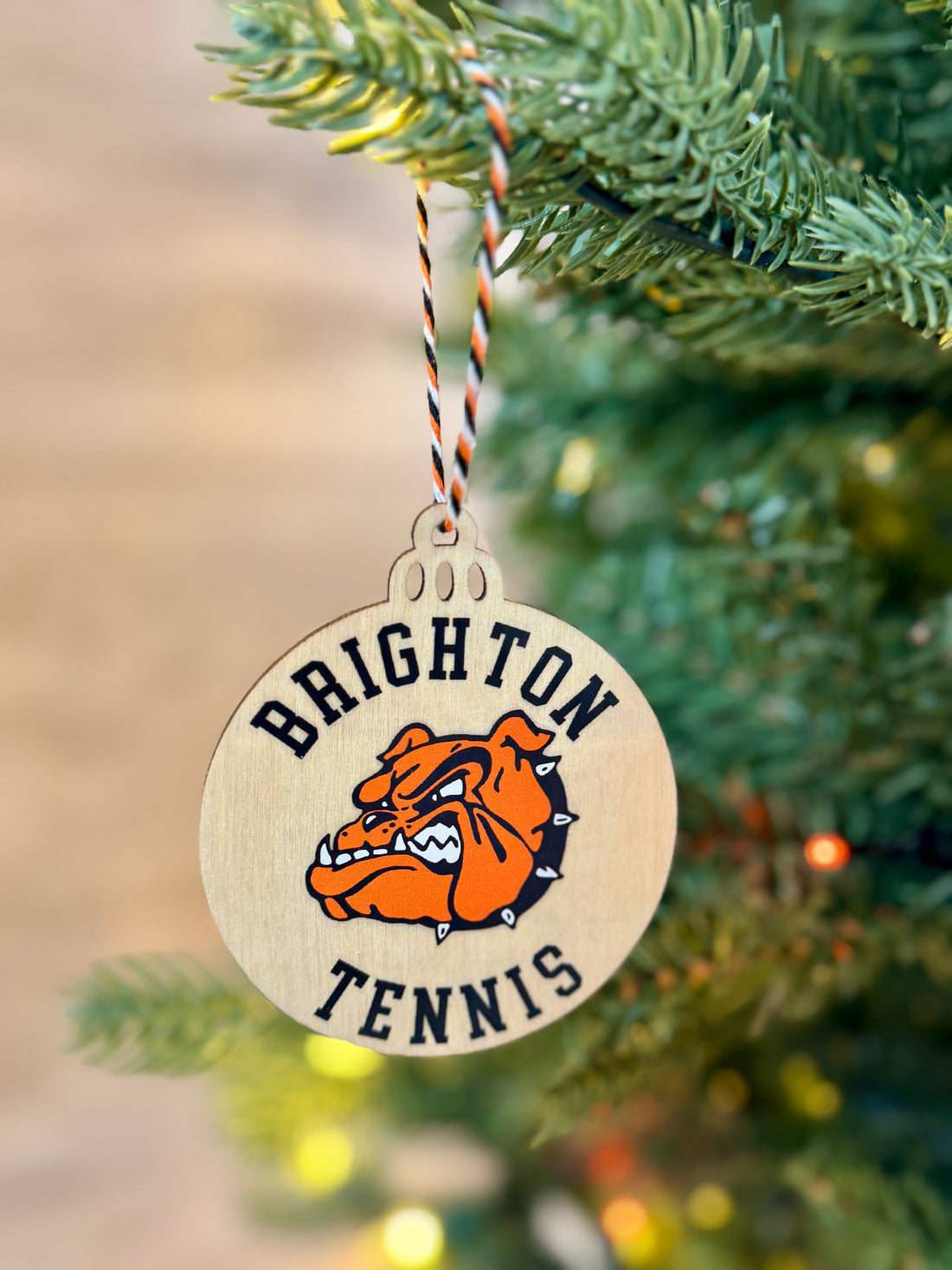 Wood Christmas Ornament