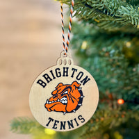 Wood Christmas Ornament