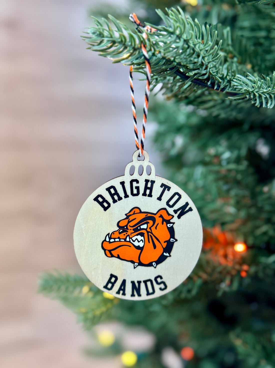 Wood Christmas Ornament