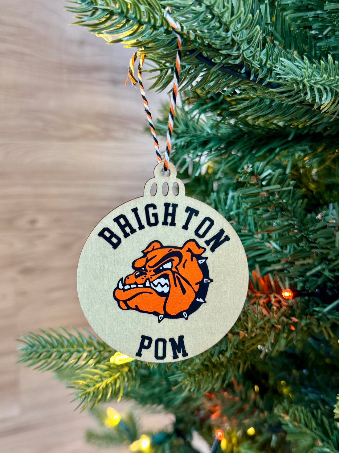 Wood Christmas Ornament