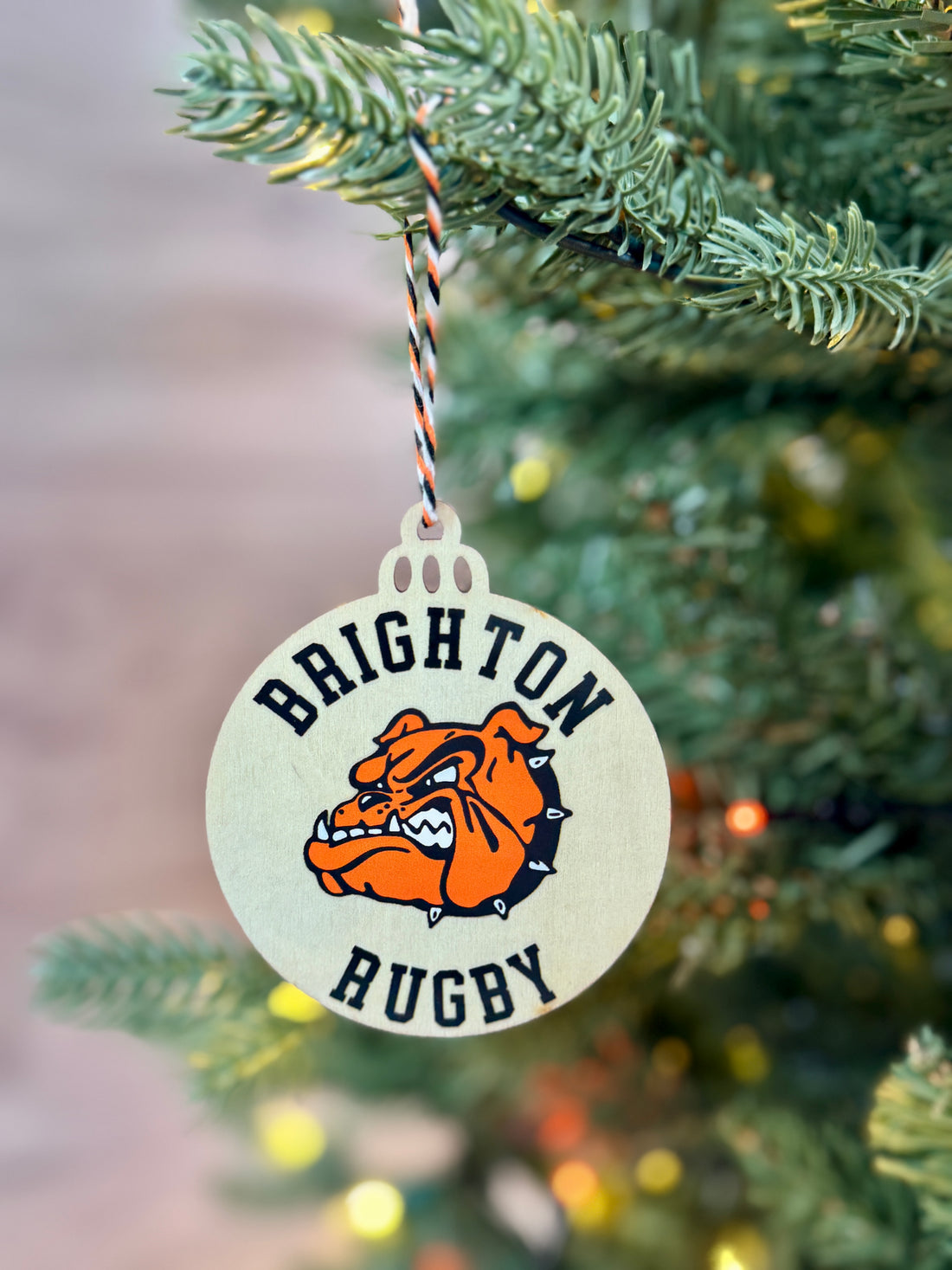 Wood Christmas Ornament