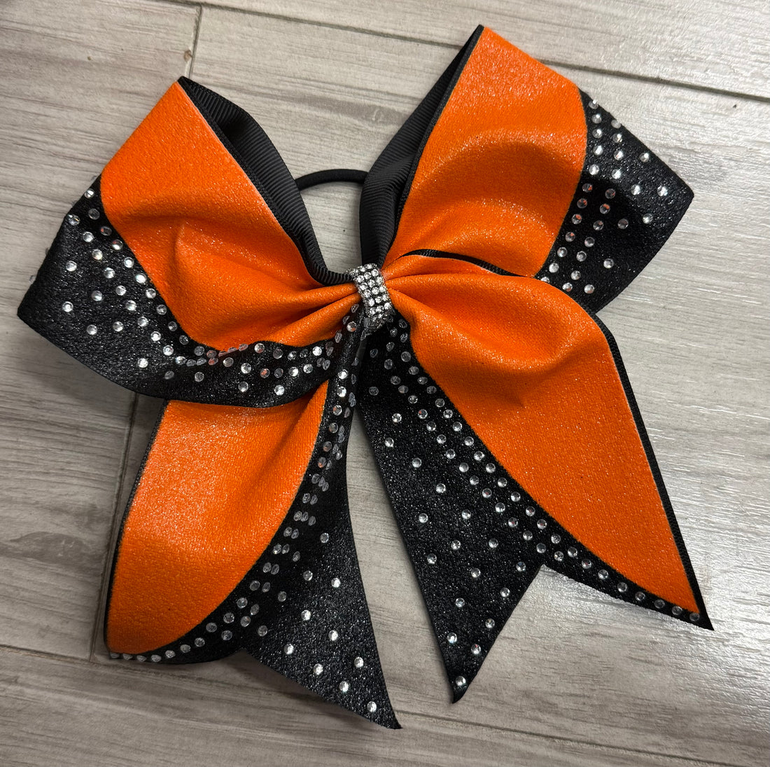 2 color Rhinestone Hair Bow