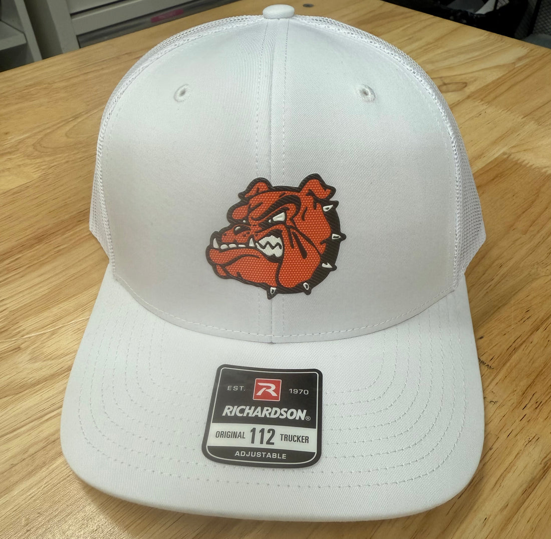 Bulldog Textured Patch Richardson 112 Cap