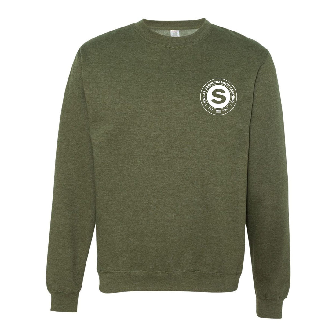 Sweat Performance Training Crewneck - White Logo