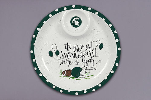 Michigan State Chip & Dip Platter 2
