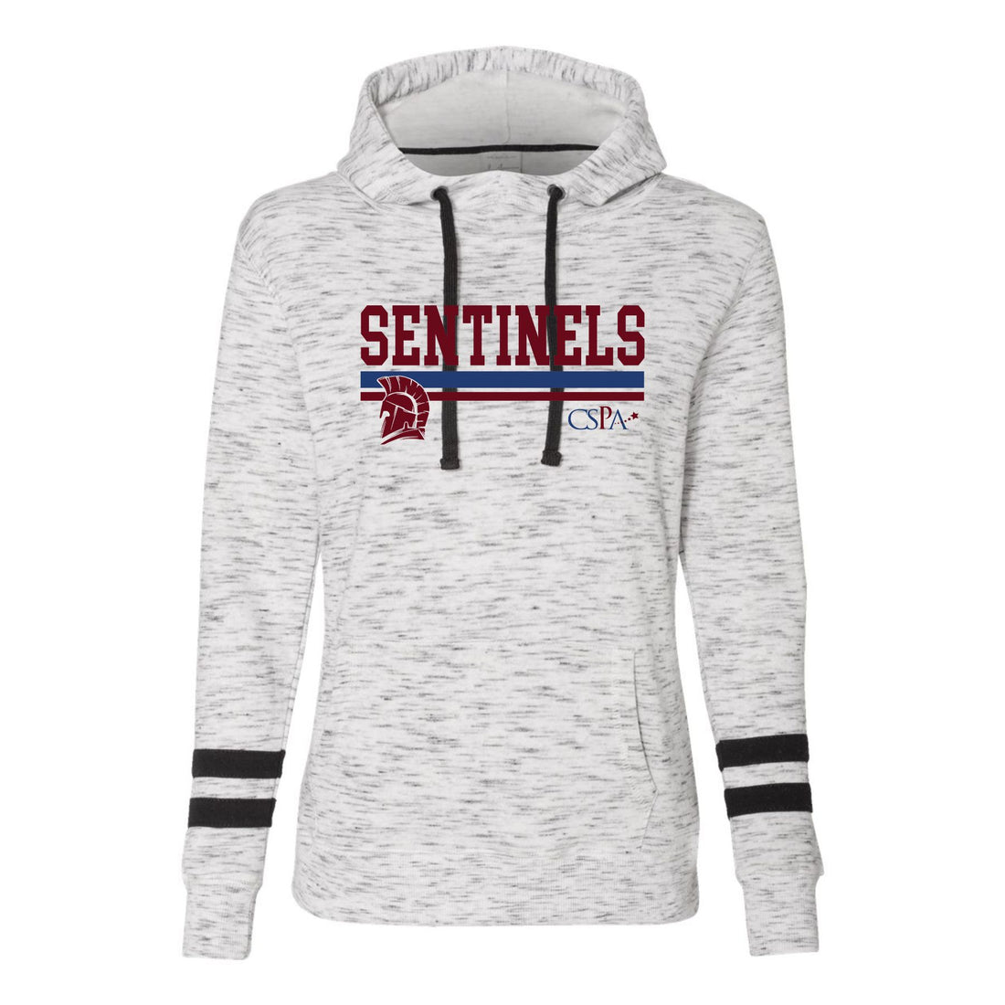 Sentinels Ladies Striped Sleeve Hoodie CSP1