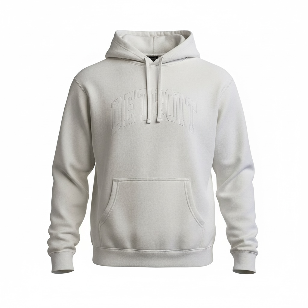 Detroit Varsity Embroidered Hoodie