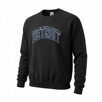 Detroit Varsity Embroidered Crewneck