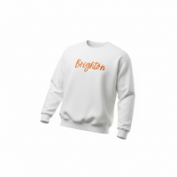 Brighton Puff Embroidered Crewneck