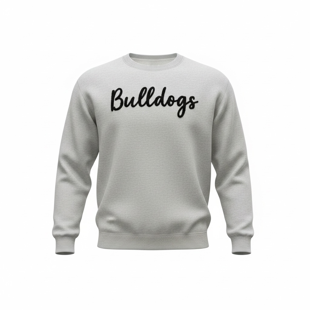 Fluffy Bulldogs Crewneck