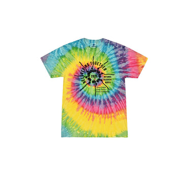 Recovering Together Tie-Dye Tee