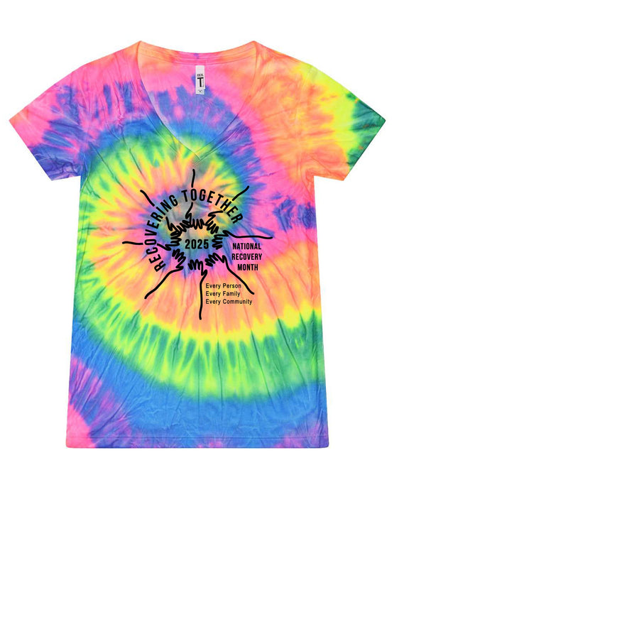 Recovering Together Tie-Dye Tee