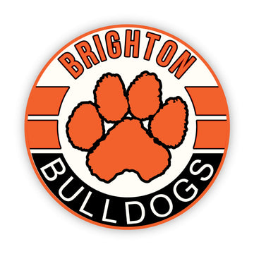Brighton Paw Patch Design Decal