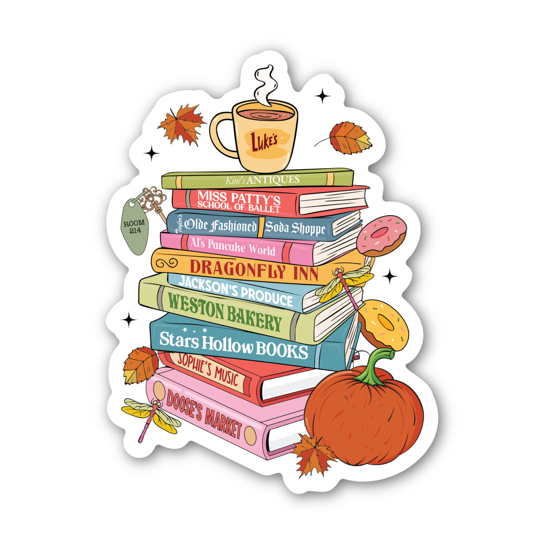 Stars Hollow Decals