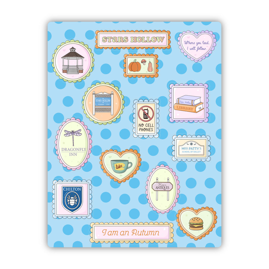 Stars Hollow Decals