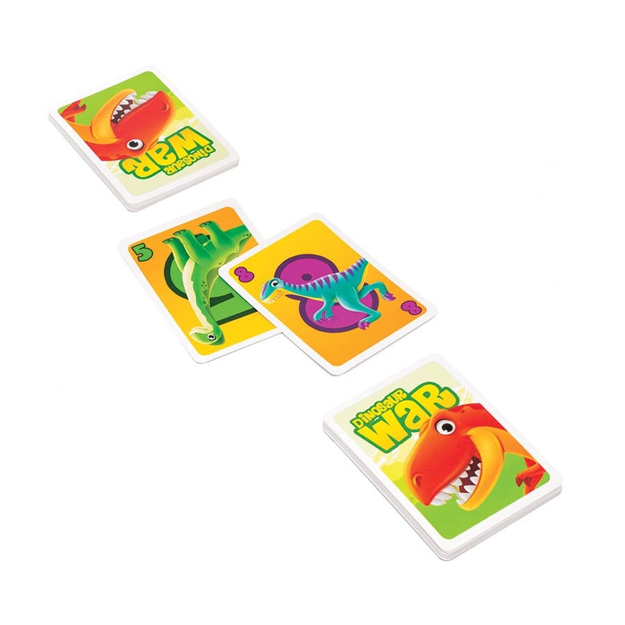 Dinosaur War Card Game