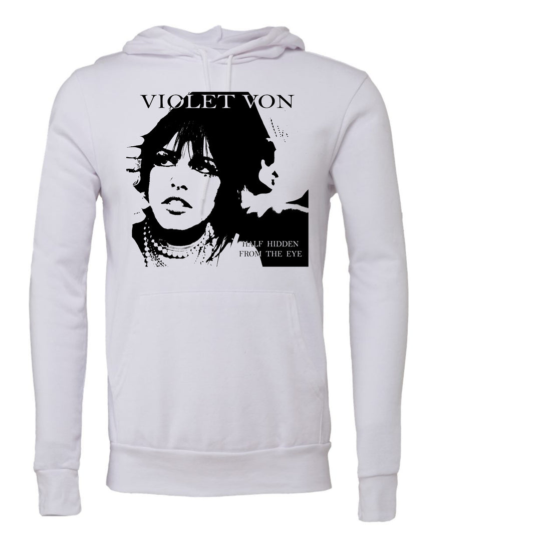 Violet Von Album Cover Hoodie - Women's